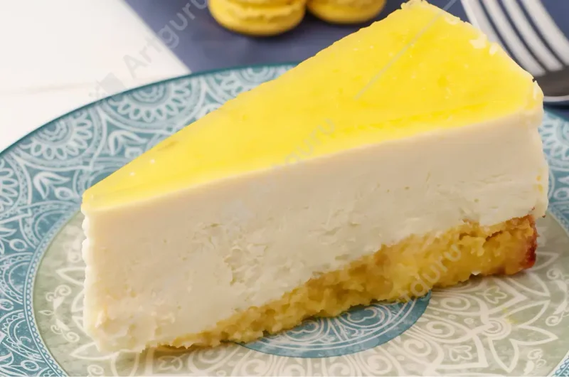 Sugar Free Baked Lemon Cheesecake