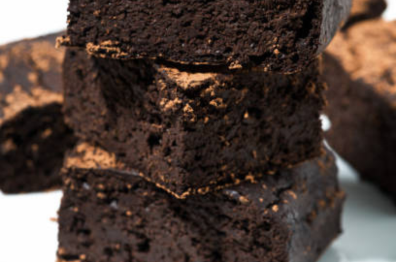 Sugar-Free Fudgy Avocado Chocolate Brownies
