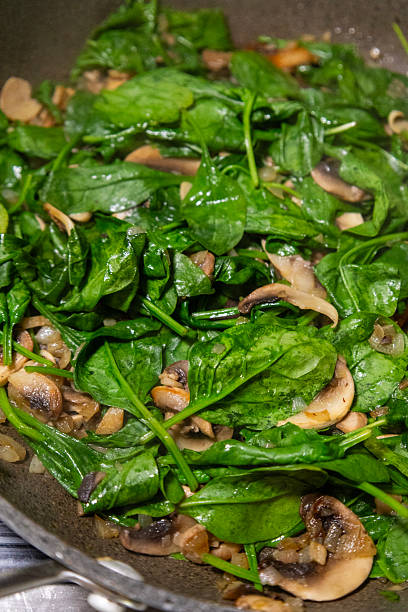 Keto Garlic Butter Mushroom & Spinach (Quick 15-Minute Side Dish)