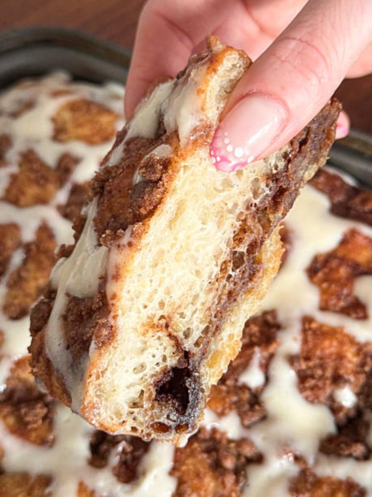 Sugar-Free Cinnamon Roll Casserole
