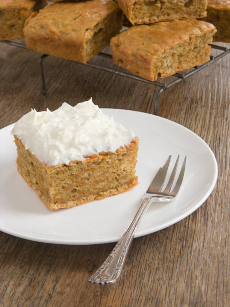 Natural Greek Yogurt Carrot Cake