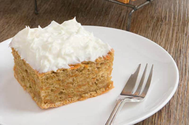 Natural Greek Yogurt Carrot Cake