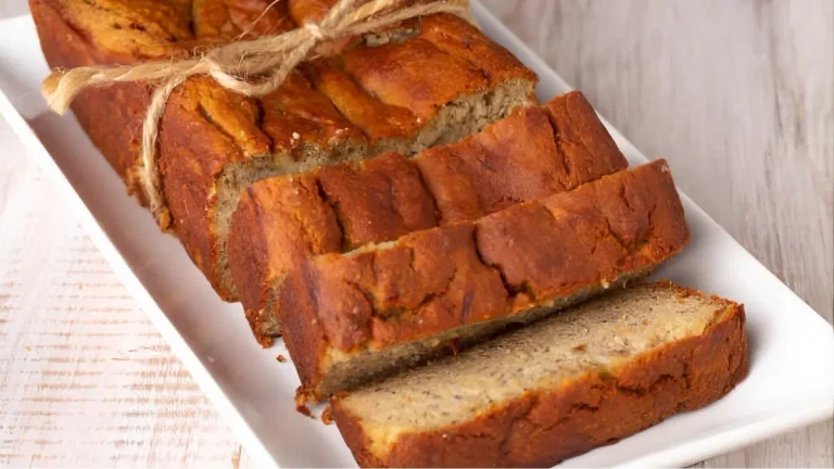 Honey-Sweetened Almond Flour Banana Bread