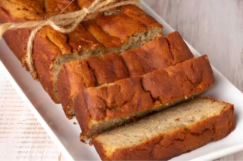 Honey-Sweetened Almond Flour Banana Bread