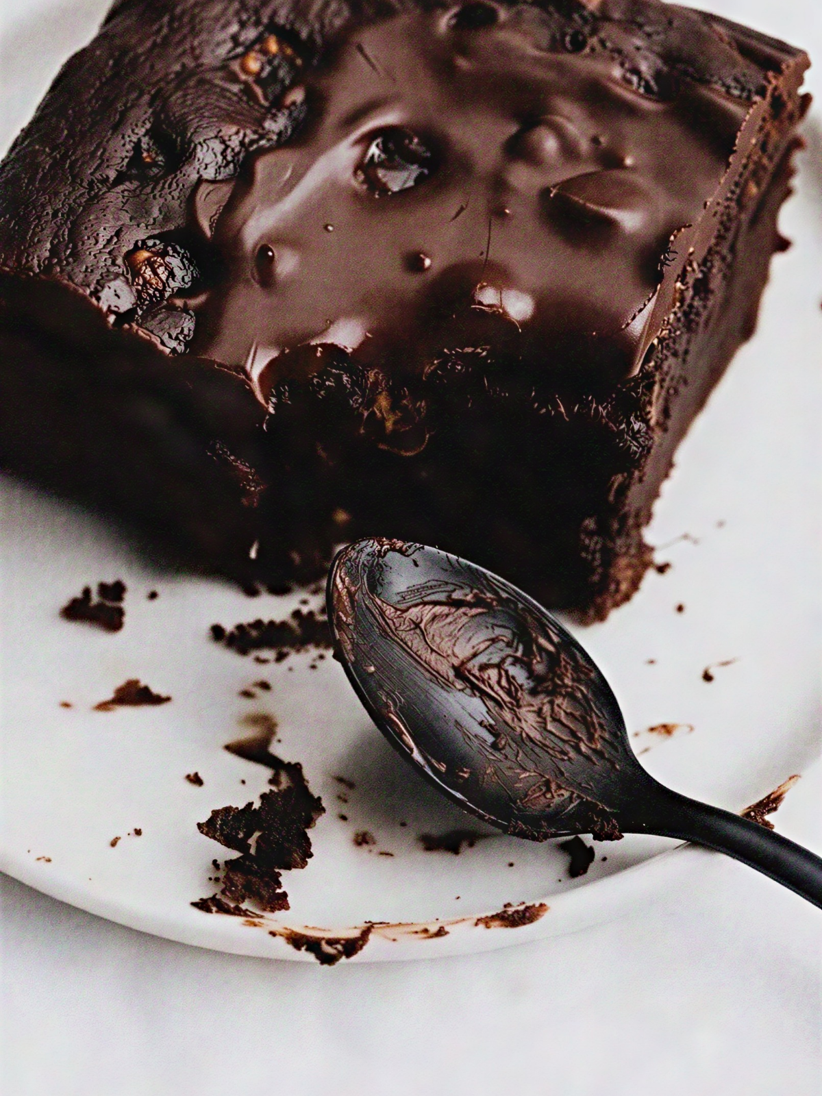 ​Date-Sweetened Fudgy Chocolate Brownies Made Without Refined Sugar