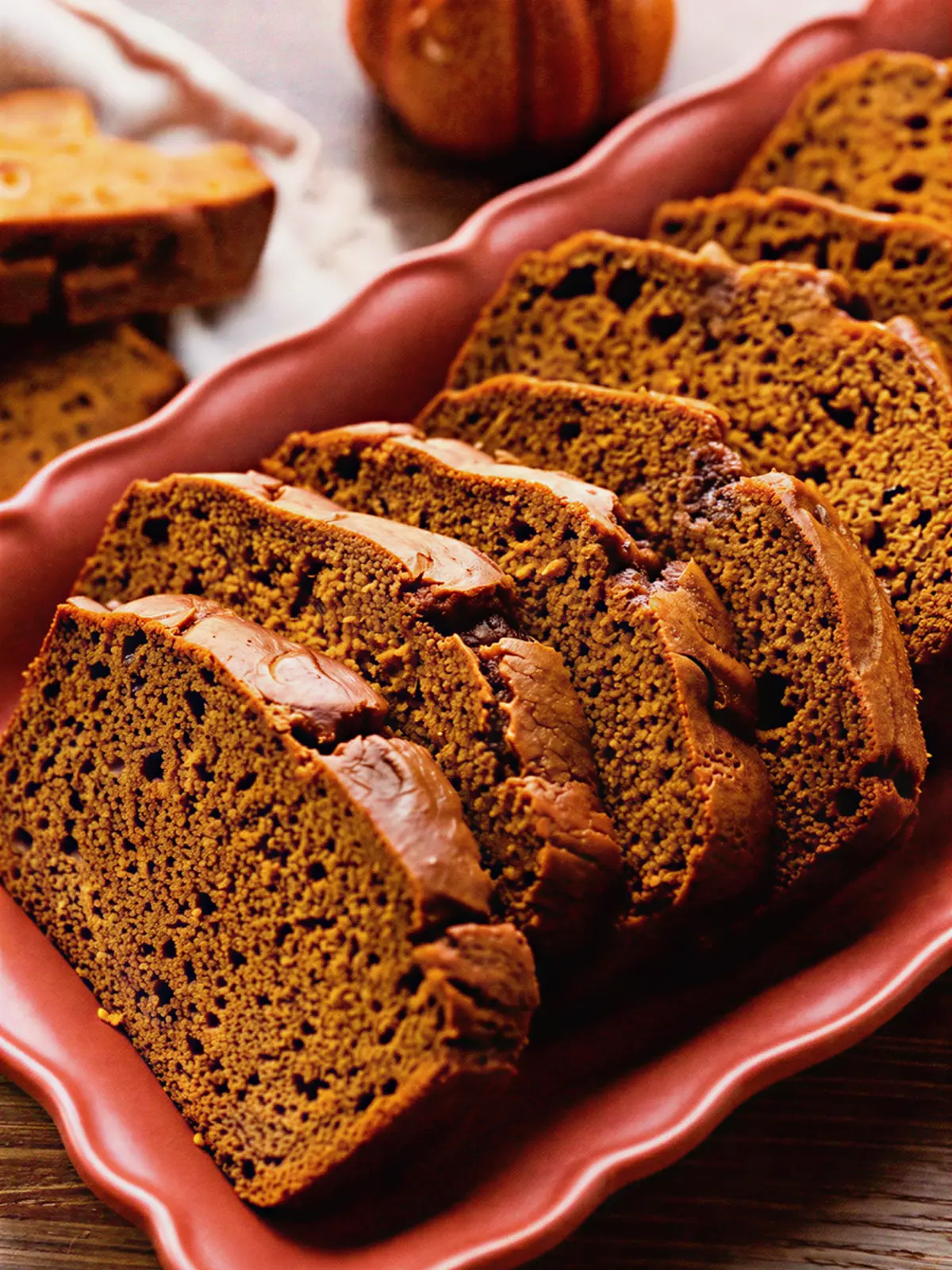 Healthy Date-Sweetened Pumpkin Bread Baked Without Refined Sugar