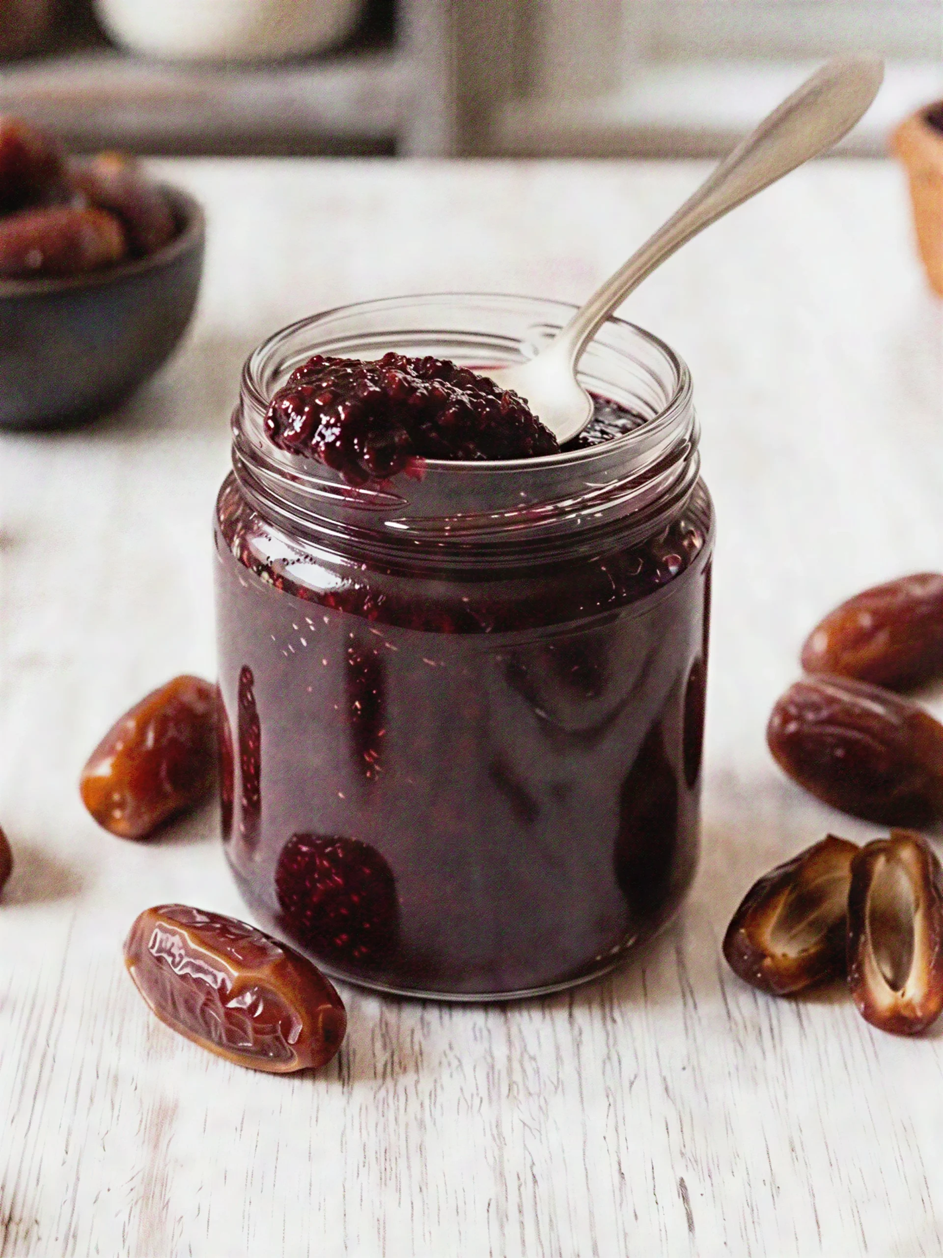 Date-Sweetened Berry Jam Recipe Made Without Refined Sugar