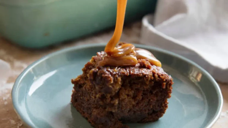 Date-Sweetened Sticky Toffee Pudding (Refined Sugar-Free)