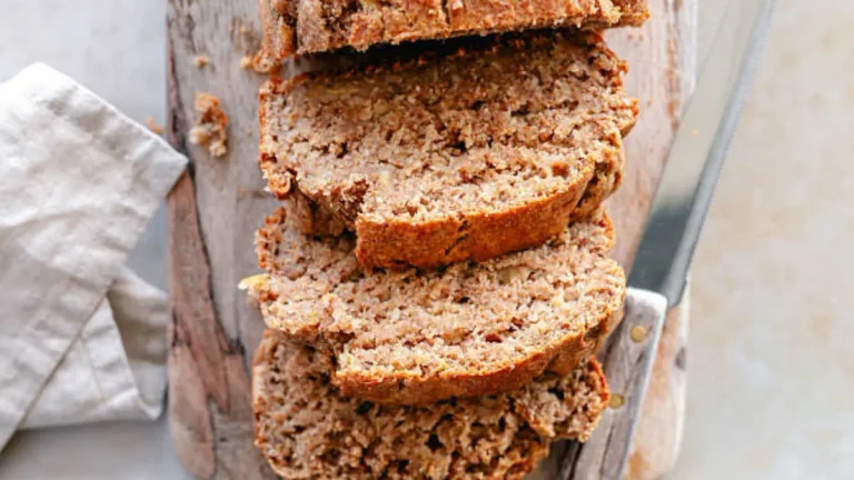 Date-Sweetened Almond Flour Banana Bread Without Refined Sugar