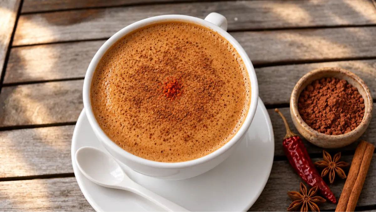 Spiced Cacao Bulletproof Brew (Frothy Keto Coffee)
