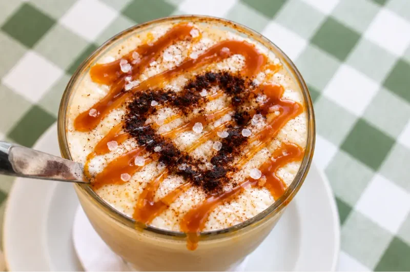 Salted Caramel Almond Macchiato (Sugar-Free, Monk Fruit Sweetened)