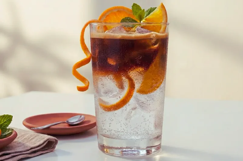 Orange Zest Espresso Tonic | The 5-Minute Iced Coffee Upgrade I Can't Stop Making